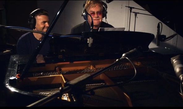 Gary Barlow and Elton John