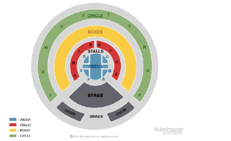 Royal Albert Hall seating plan