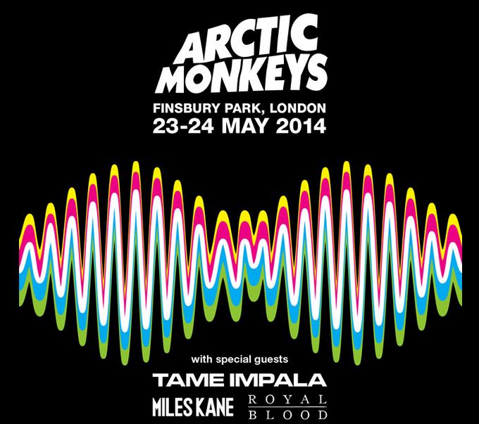 Arctic Monkeys gigs May 2014