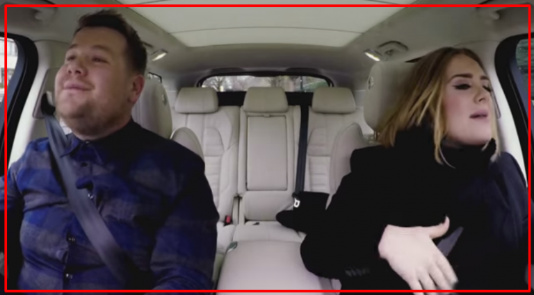 Adele Travels With James Corden In Carpool Karaoke And Raps To Nicki Minaj’s “Monster”