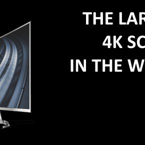 Philips Largest 4K Screen