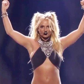 britney spears at iHeartRadio Music Festival