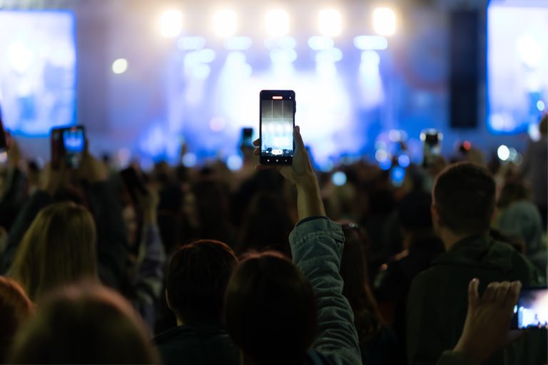 Music Festival Smartphone