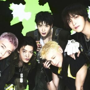 Official teaser image for ‘Blingy,’ the seventh album by South Korean boy band NCT 127. From left to right: Johnny, Yuta, Jaehyun, Taeyong, and Haechan